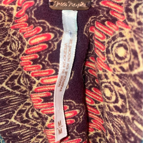 Free People Bohemian Blouse Size Medium - Picture 5 of 6